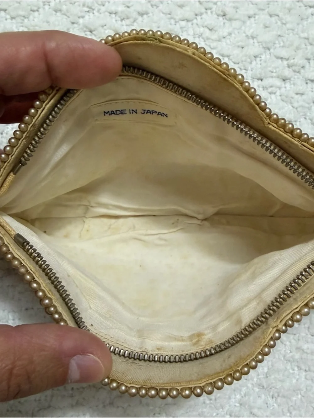 Vintage Japanese Beaded Clutch Evening Purse Women’s